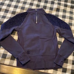 LuLuLemon Navy Pullover